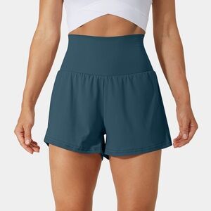 HALARA Women's High-Waisted Gray Shorts